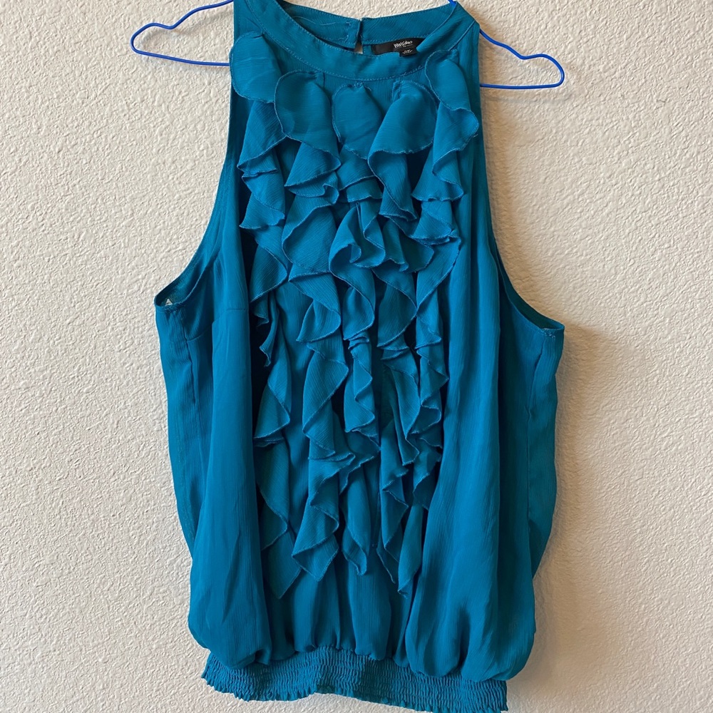 Ruffled Front Top - image 1